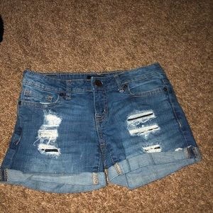 Jean shorts